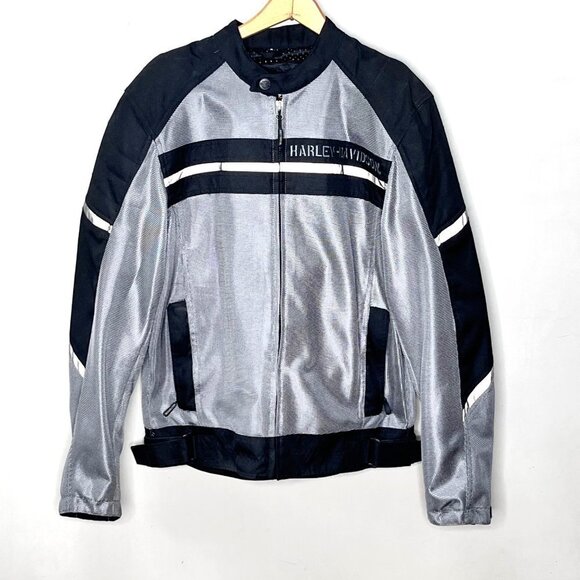 Harley-Davidson Jackets & Blazers - Harley Davidson Performance Ready Motorcycle Jacket Riding Gear Mesh Padded - Si